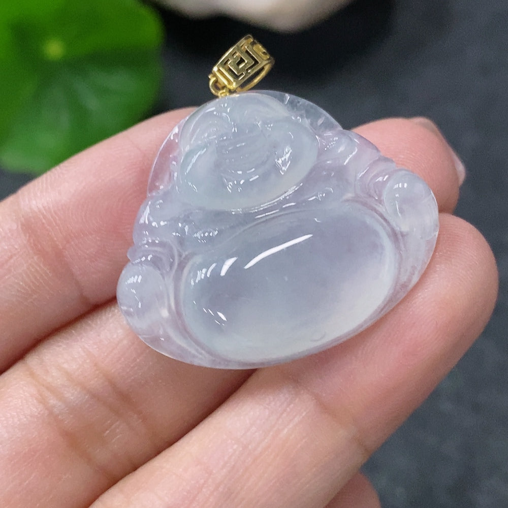 Jadeite Pendant Buddha . | Huiliu Certified