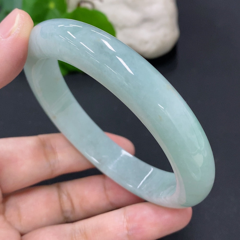 Jadeite Round Bangle Size 62 Total Weight Approx. 69.3g