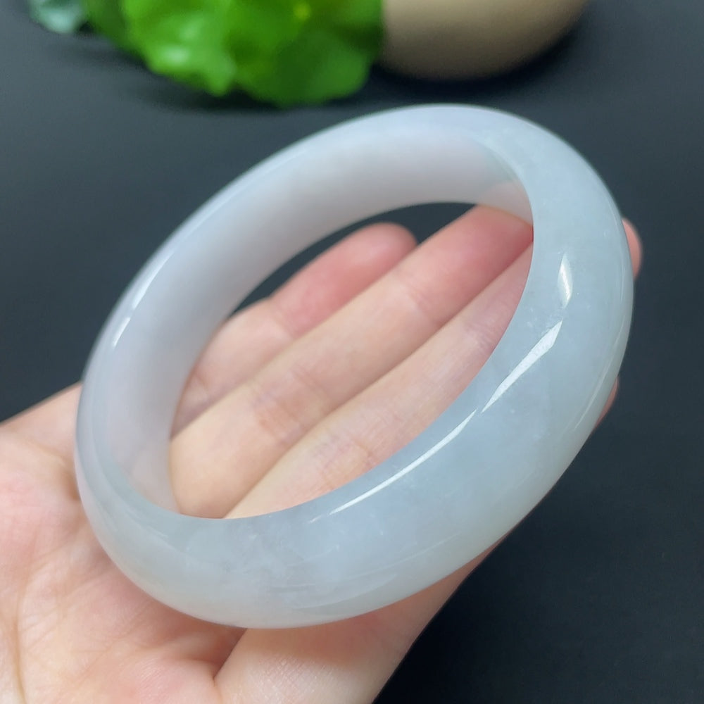 Jadeite Round Bracelet Total Weight Approx. 64.25g Size 57.2