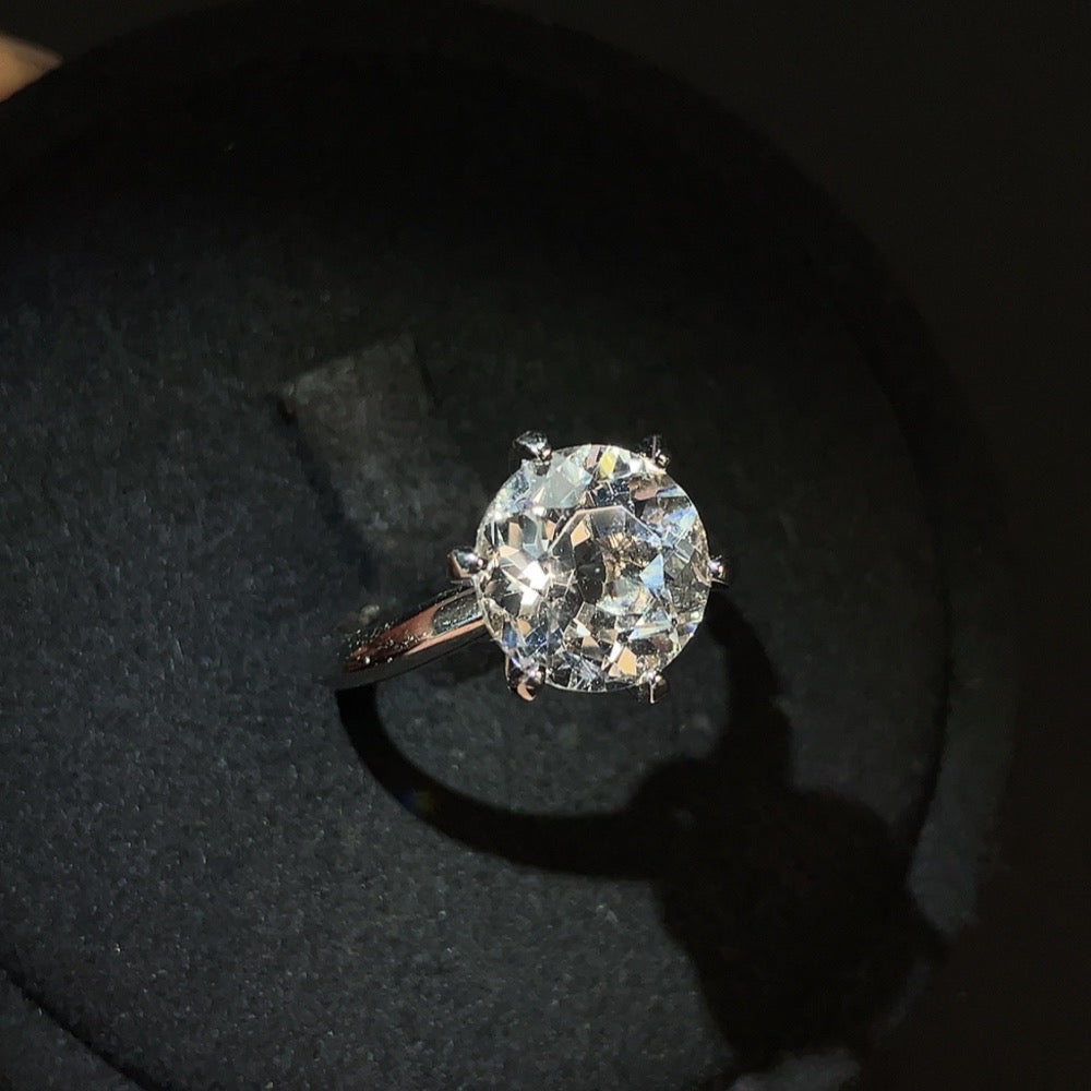 Danburite Ring in 18K Gold, Size 11, Approx. 4.5g