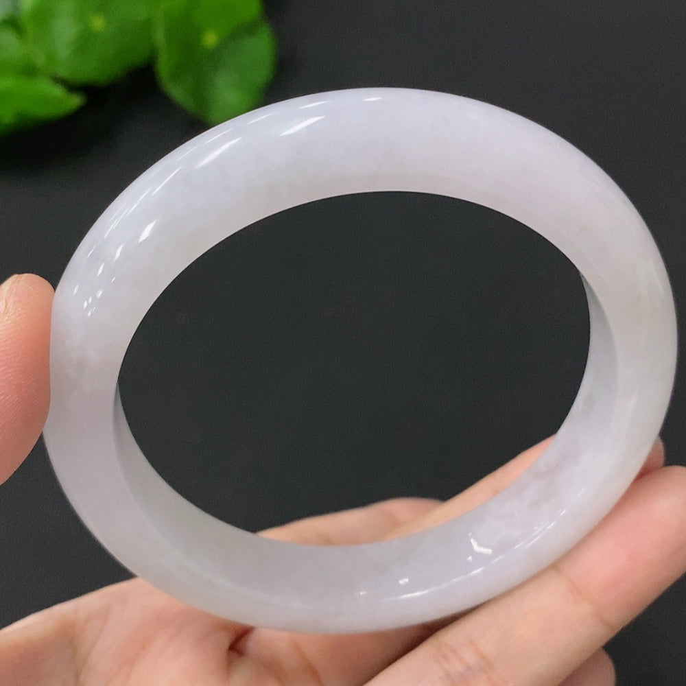 Jadeite Round Bangle Size 57.7mm Total Weight Approx. 59.26g