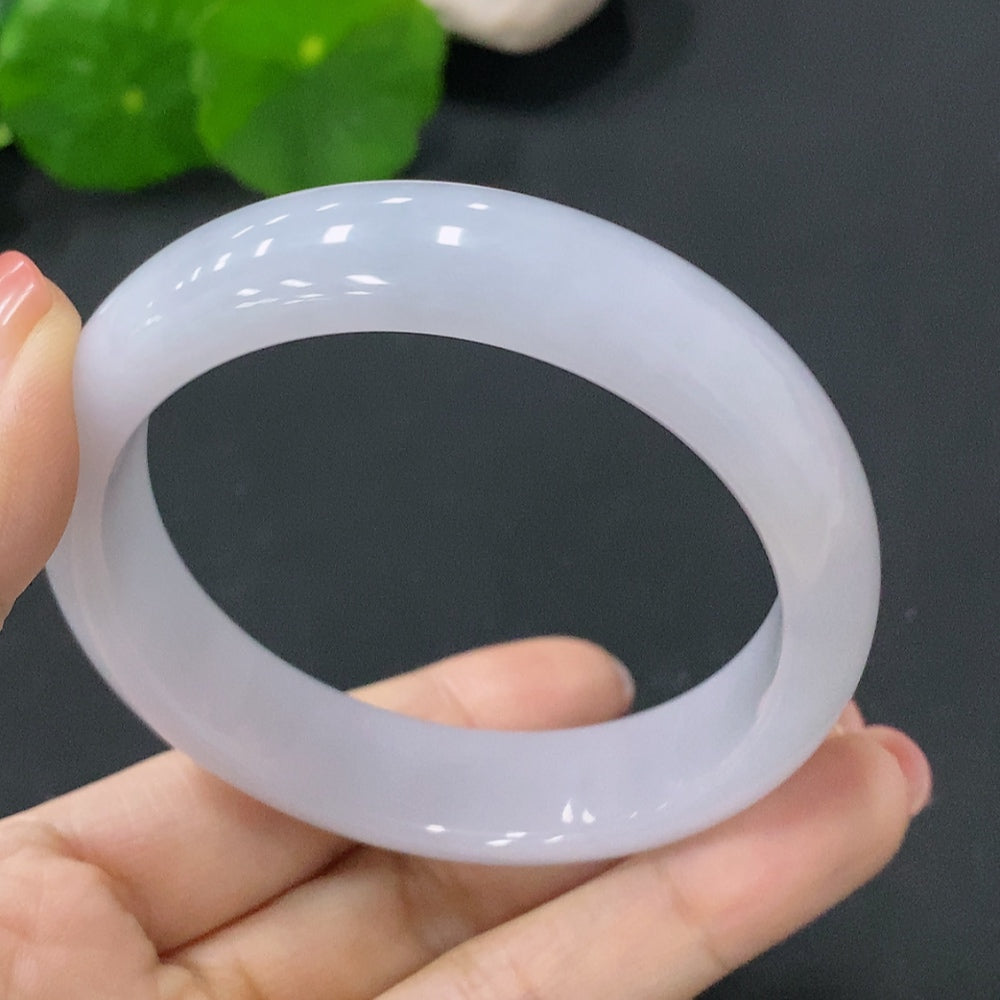 Jadeite Regular Round Bracelet Size 53.6mm Total Weight Approx. 49.61g