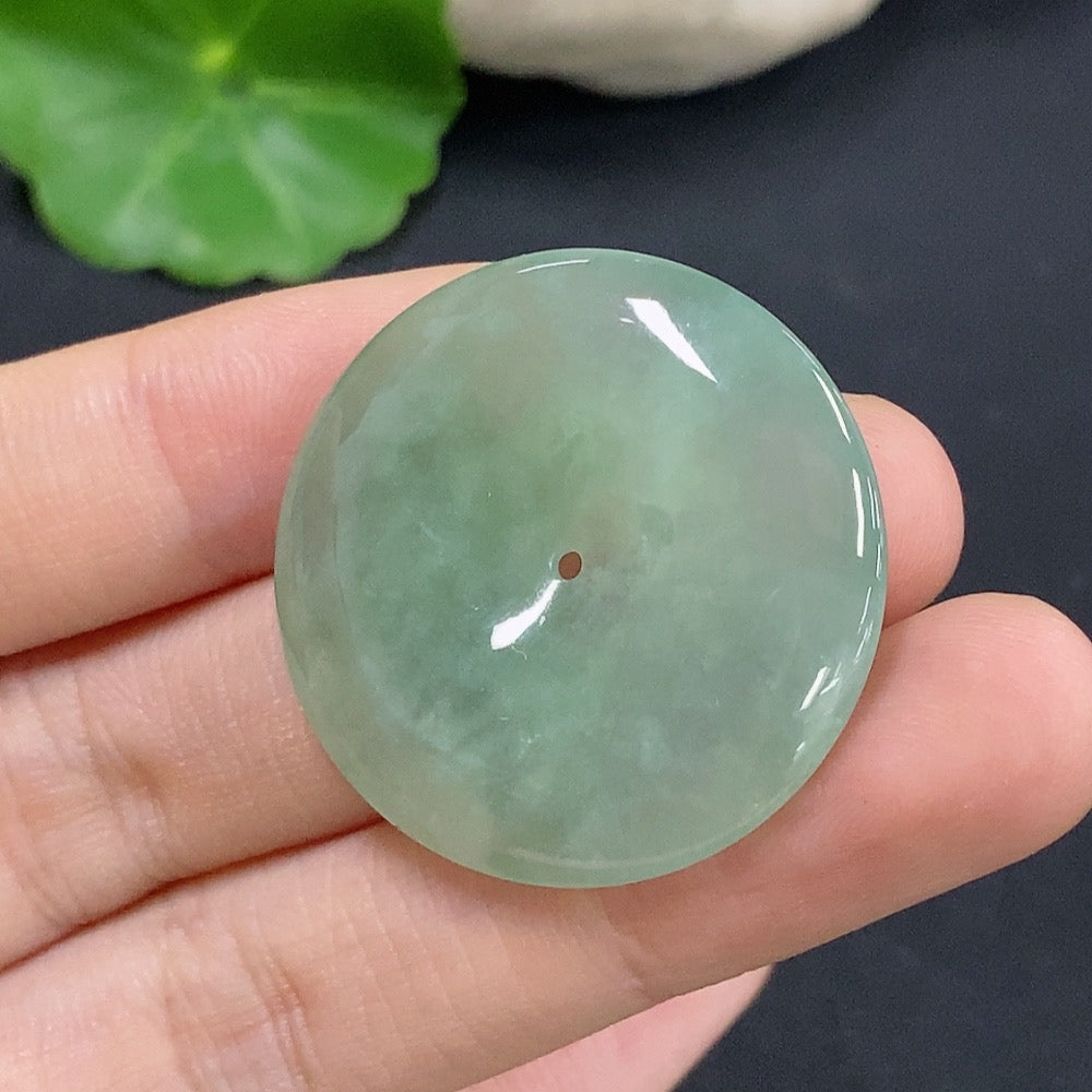Jadeite Safety Buckle Pendant