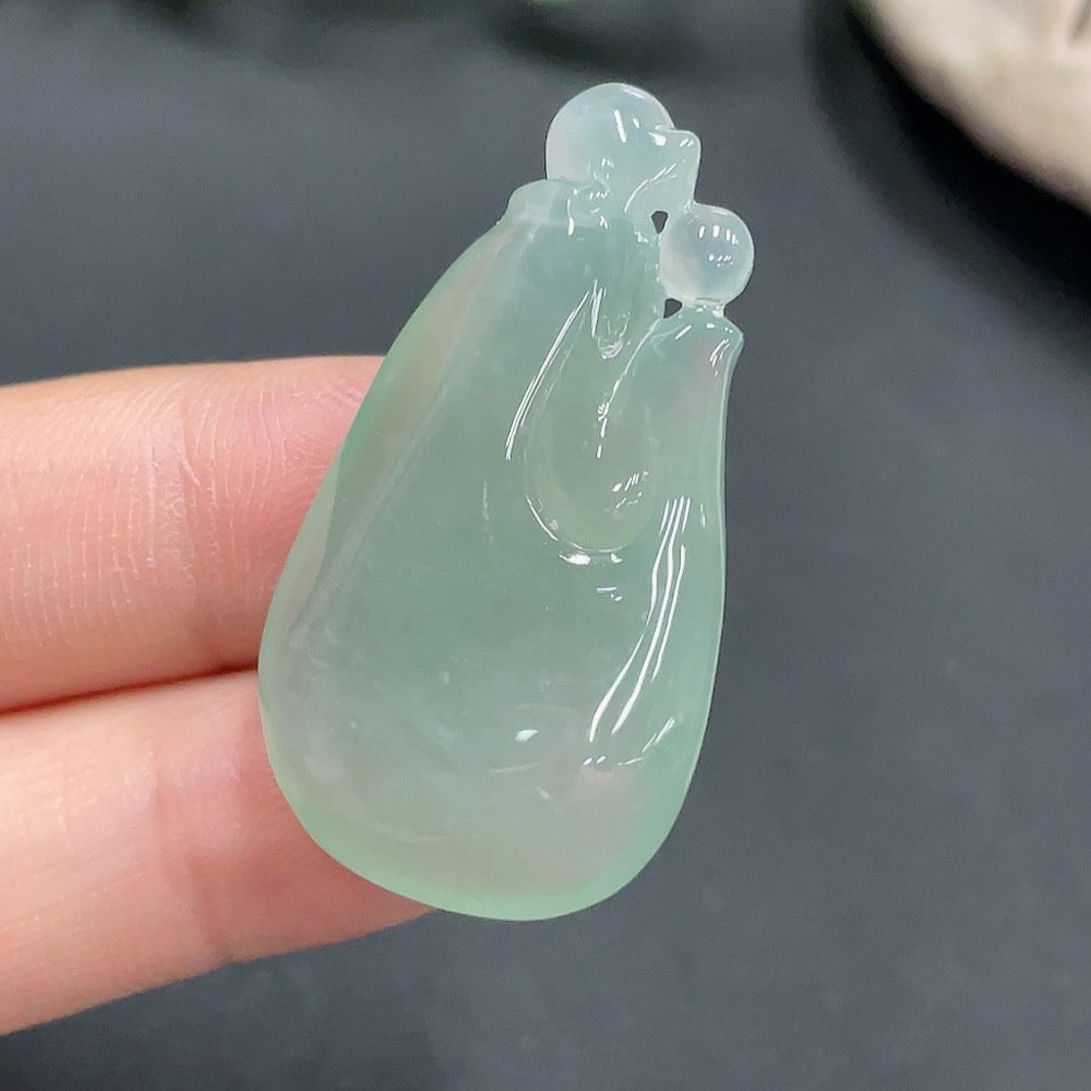 Jadeite Pendant Enlightenment Total Weight Approx. 10.79g