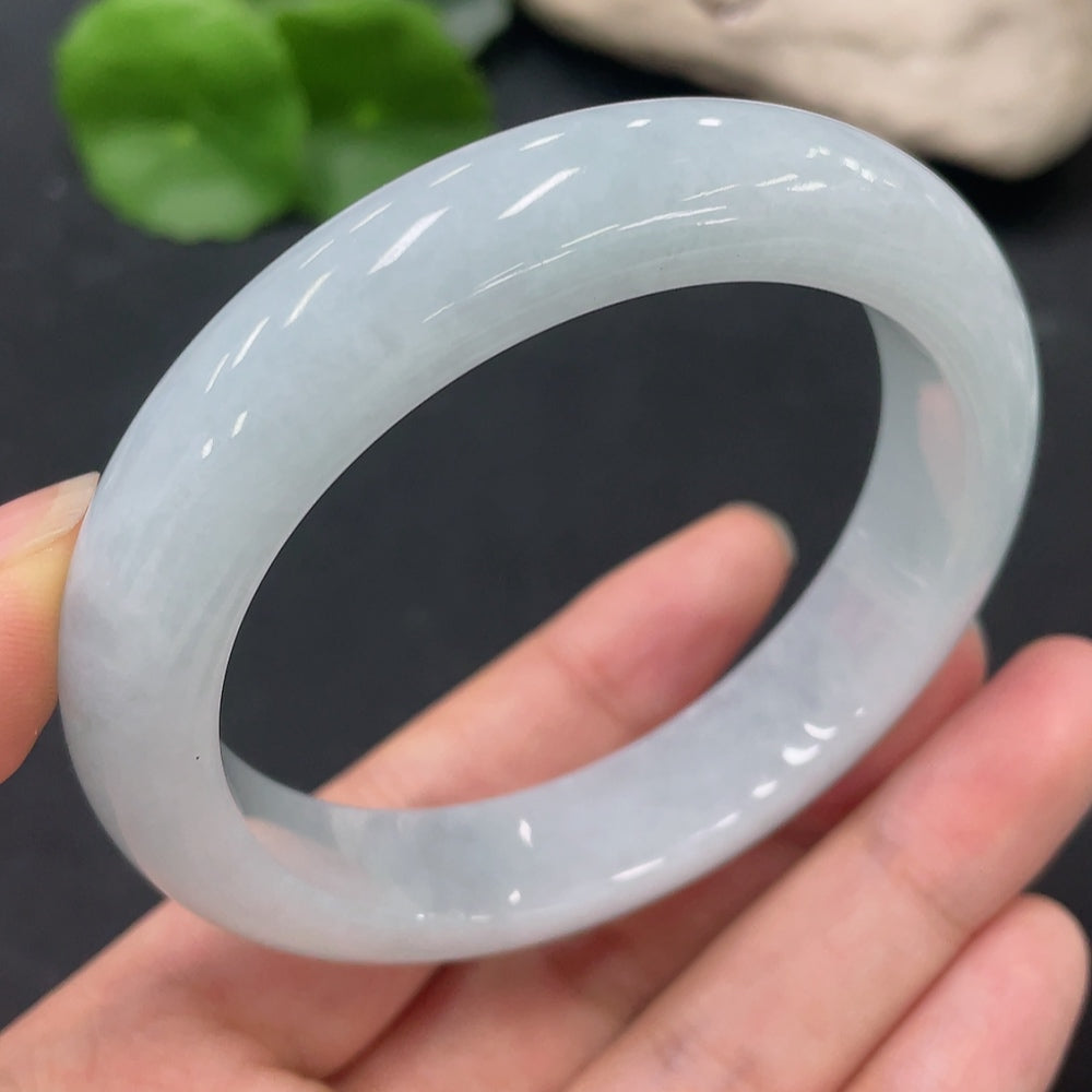 Jadeite Round Bangle Total Weight Approx.63.66g Size57
