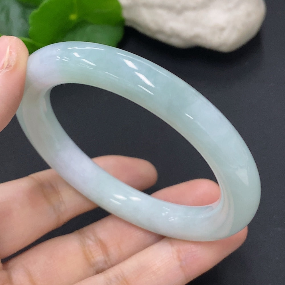 Jadeite Round Bangle Size 53 Total Weight Approx. 50.9g