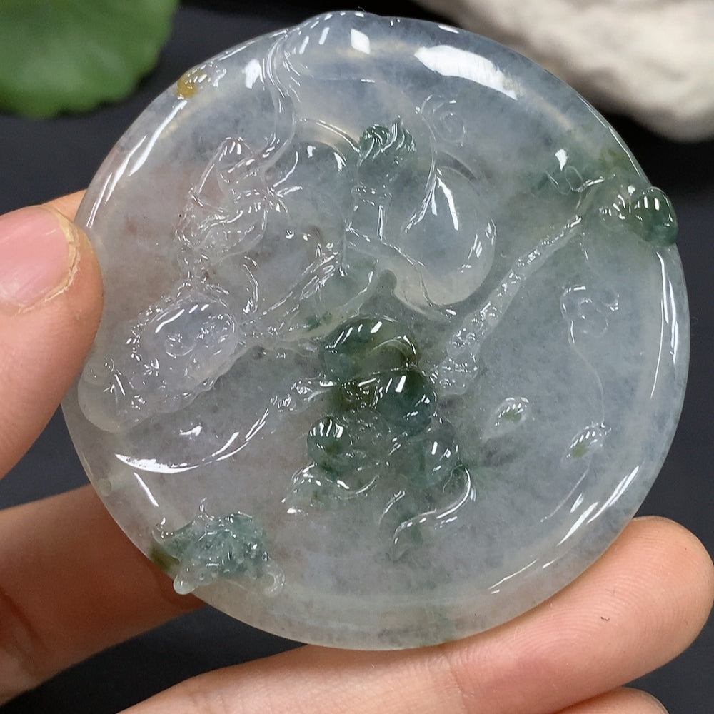 JadeiteGuanyin Pendant