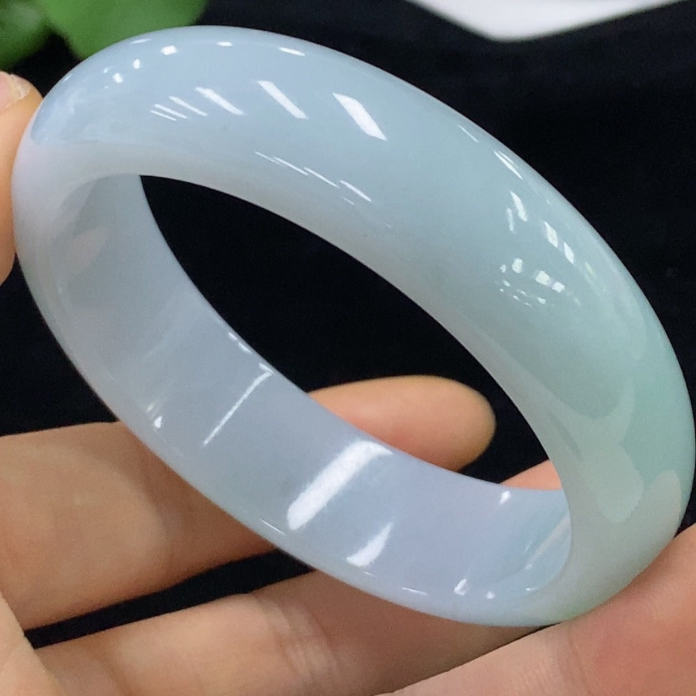 Jadeite Round Bangle Size 57 Total Weight Approx. 68.65g