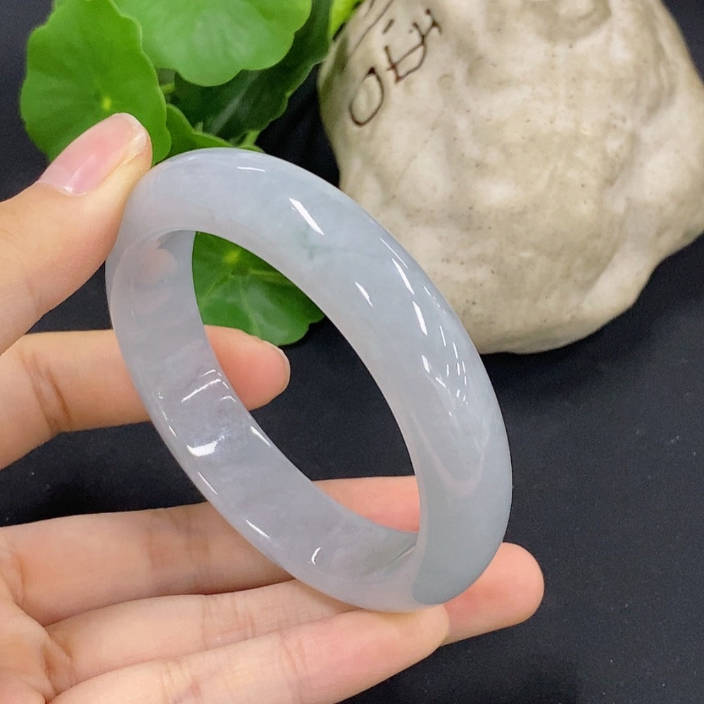 Jadeite Round Bracelet Size 54.5 Total Weight Approx. 58.76g