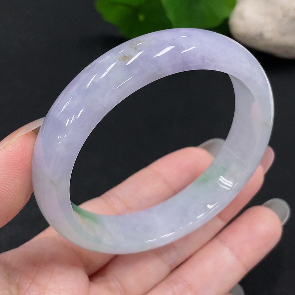 Jadeite Round Bangle Size 56 Total Weight Approx. 52.3g