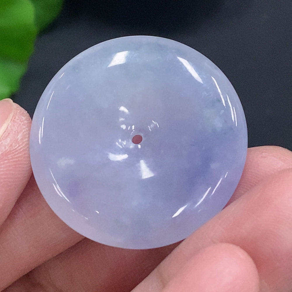 Jadeite Peace Button, total weight approx. 10.5g