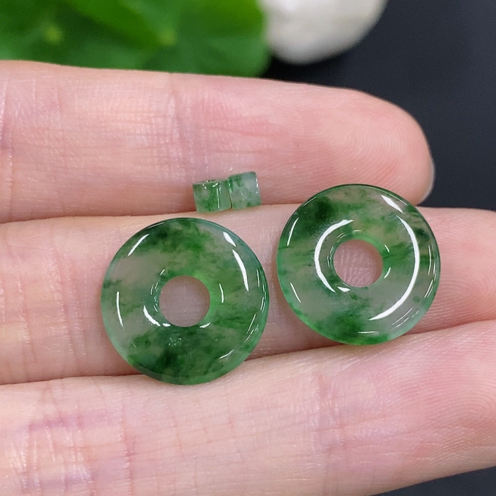 Jadeite Mother-Child Pendant Set Sell as a Lot