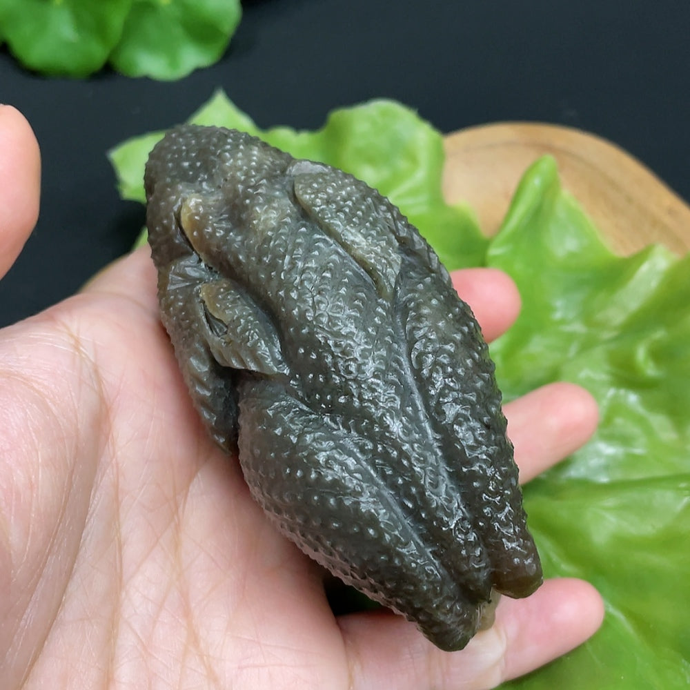 Hetian Jade Ornament Rooster Total Weight Approx. 216.7g
