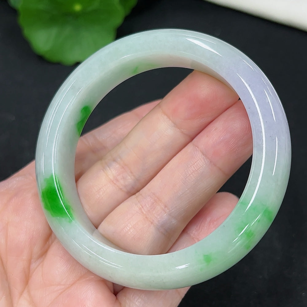 Jadeite Round Bangle