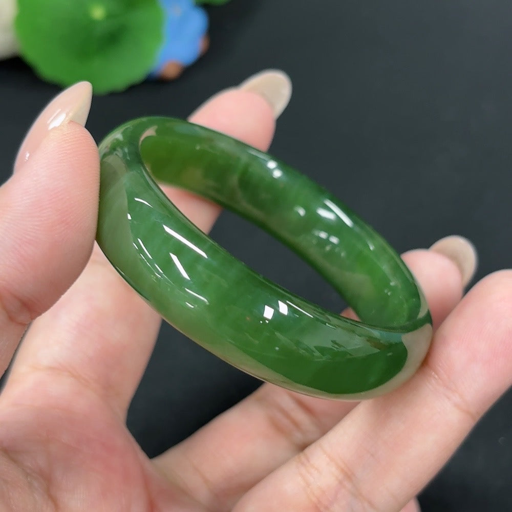 Hetian Jade Jasper Concubine Bracelet
