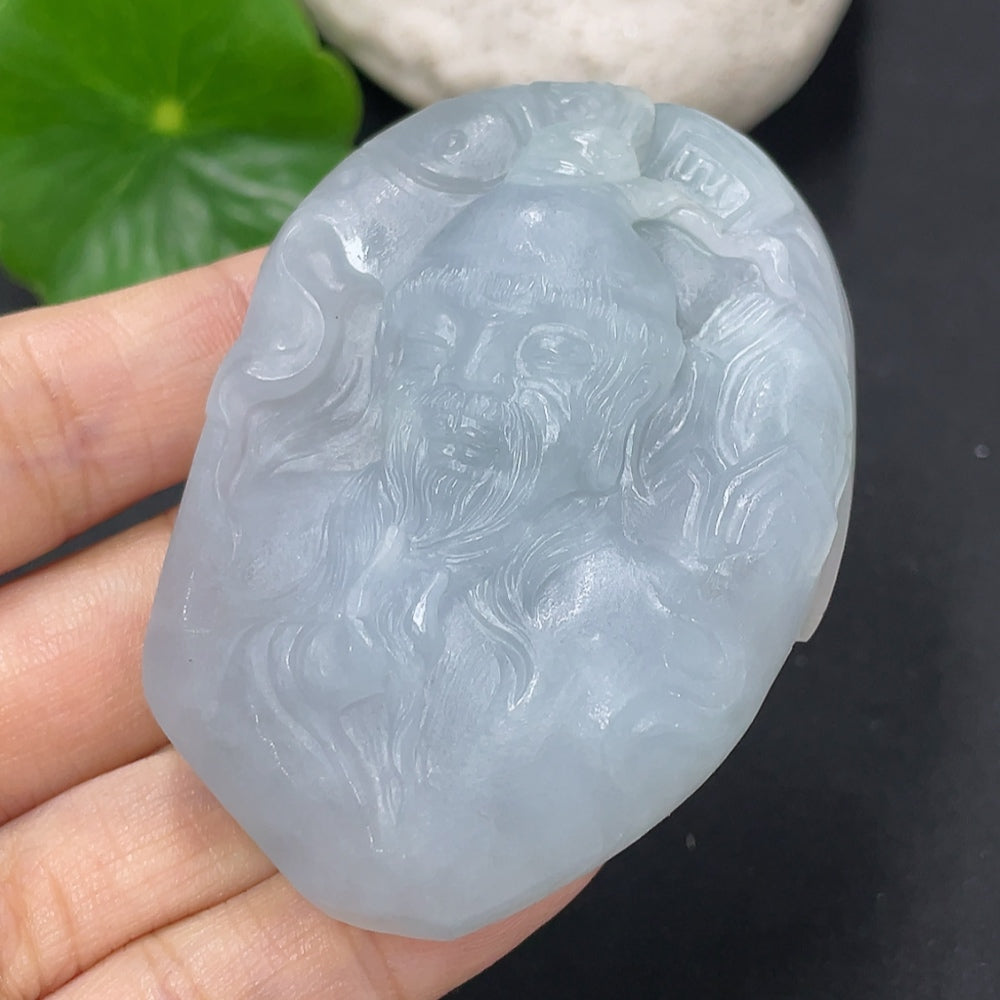 Jadeite Rough Pendant Total Weight Approx. 64.5g