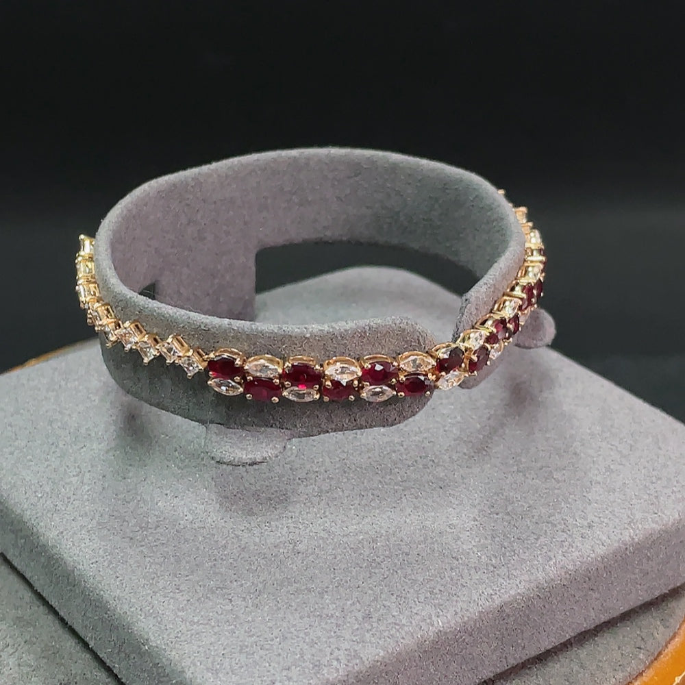 Ruby Bracelet Without Diamond . | Huiliu Certified