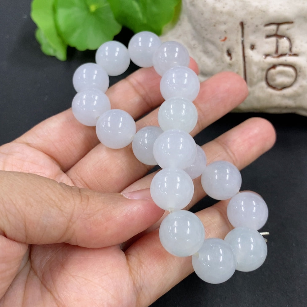 Jadeite Bead Bracelet