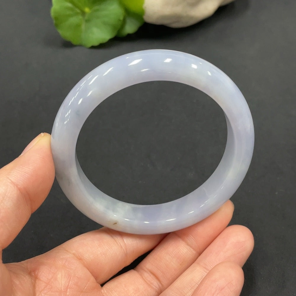 Jadeite Round Bangle, Size 56, Total Weight 59.923g