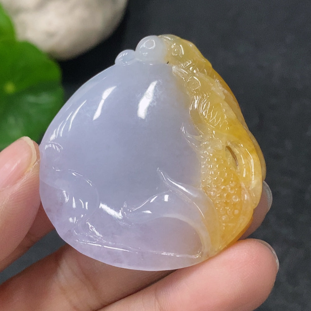 Jadeite Pendant Total Weight Approx. 31.1g Color Origin Undetermined