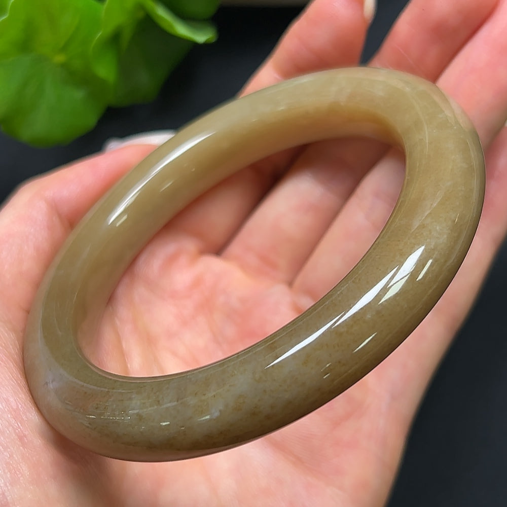 Hetian Jade Round Bracelet