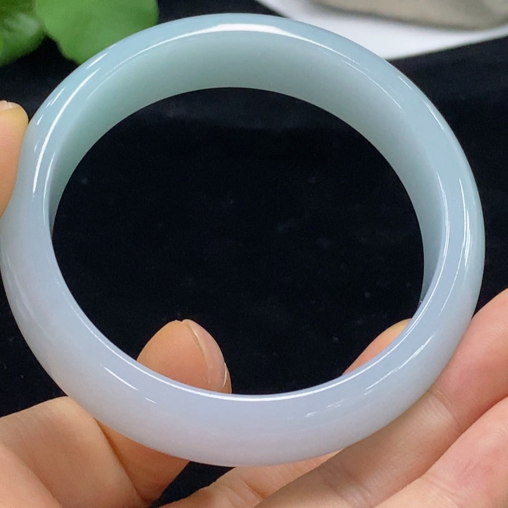 Jadeite Round Bangle Size 57 Total Weight Approx. 68.65g