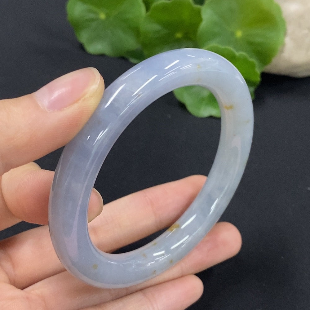 Jadeite Round Bangle Size 54.3 Total Weight Approx. 52.68g