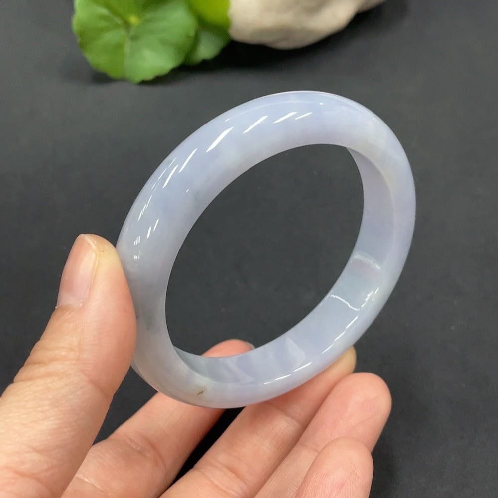 Jadeite Round Bangle, Size 56, Total Weight 59.923g