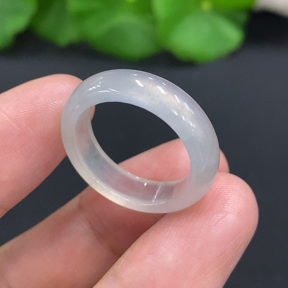 Jadeite Ring Size 18 Total Weight Approx. 3.4g