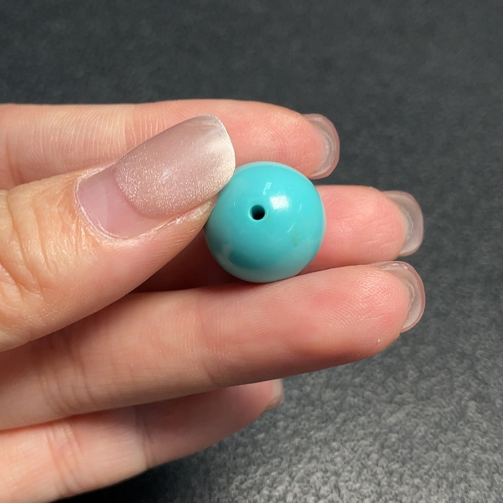 Turquoise Pendant Total Weight Approx. 4.2g Size About 15.5mm