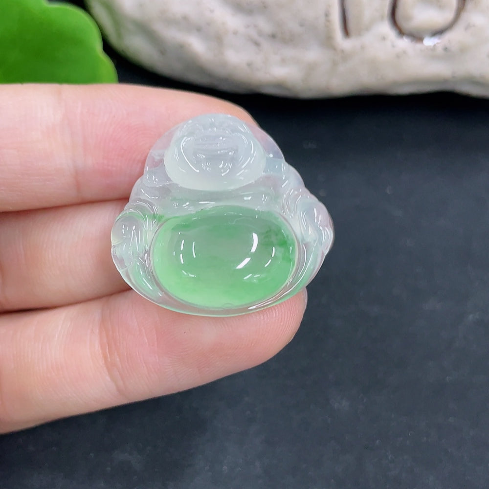 Jadeite Pendant Buddha