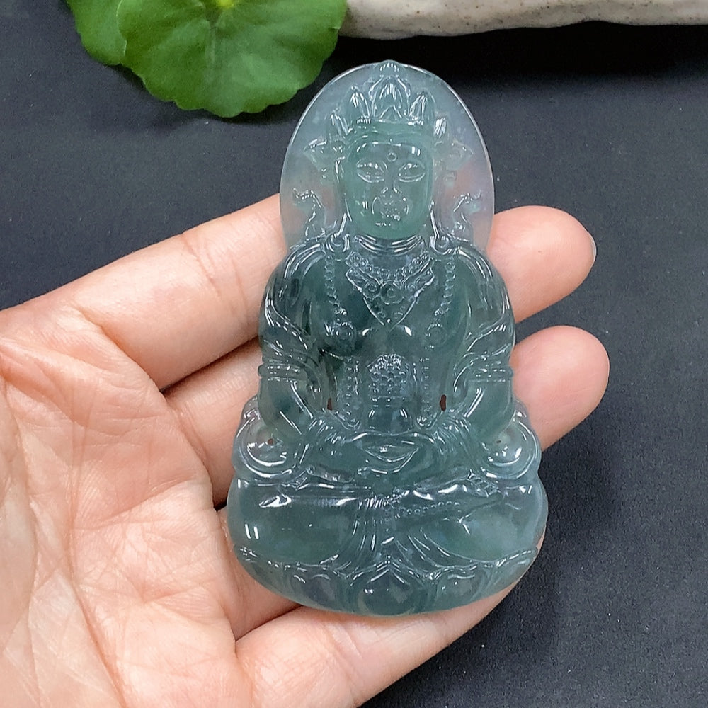JadeiteTara Pendant Total Weight 35.848g