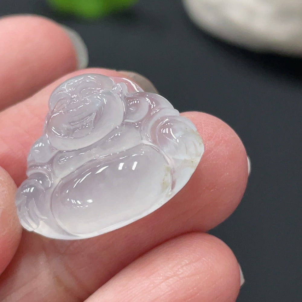 Jadeite Buddha Pendant, . | Huiliu Certified