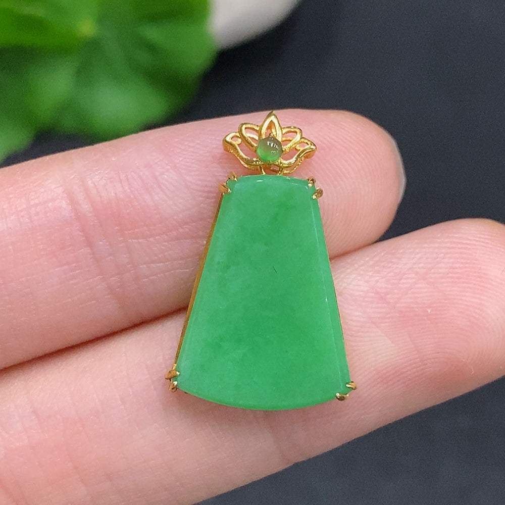 Jadeite Plain Pendant Pendant with, . | Huiliu Certified