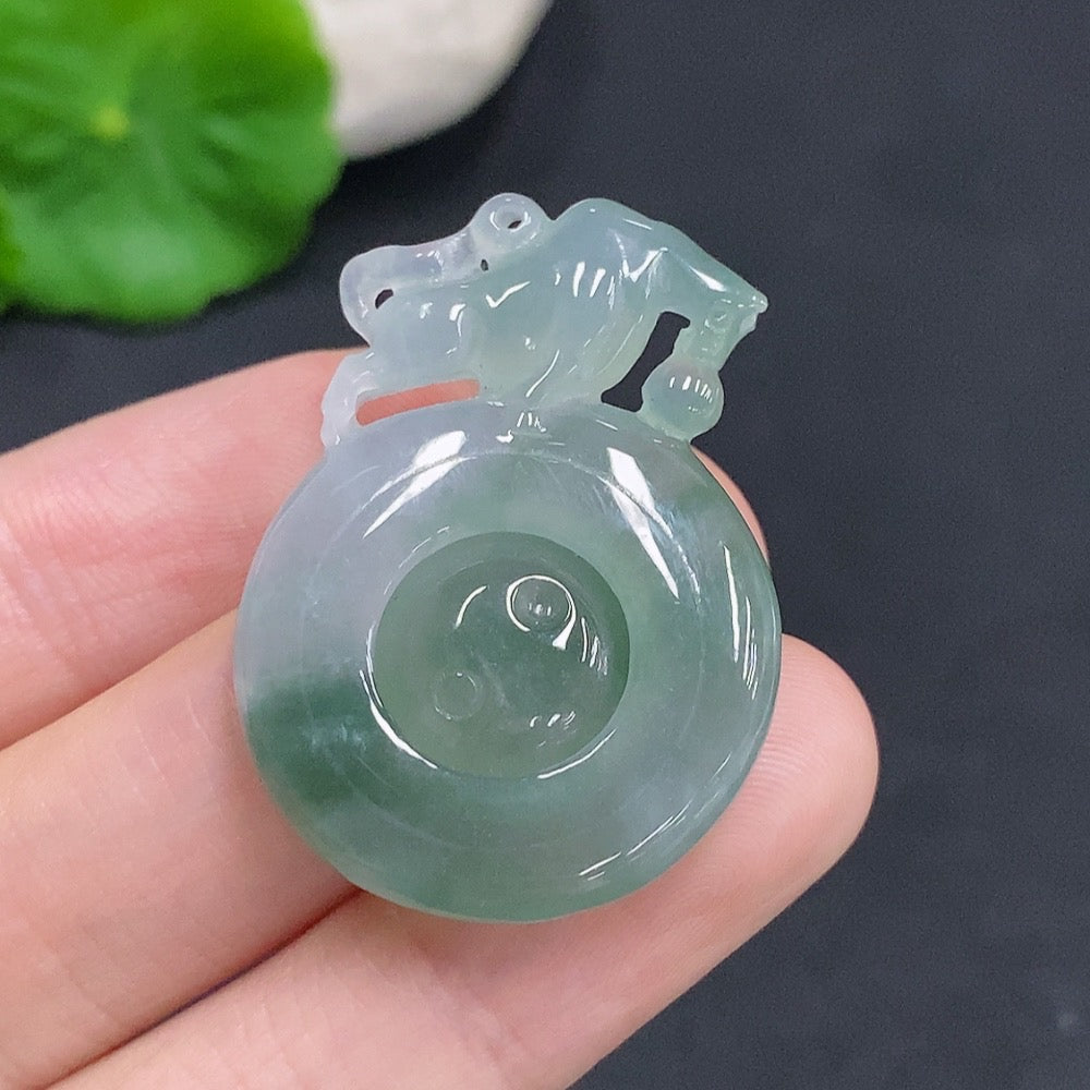 Jadeite Reversal of Fortune Pendant