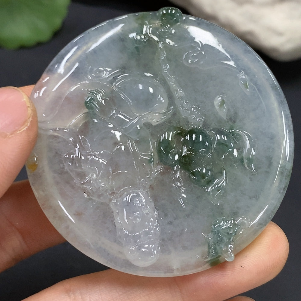 JadeiteGuanyin Pendant