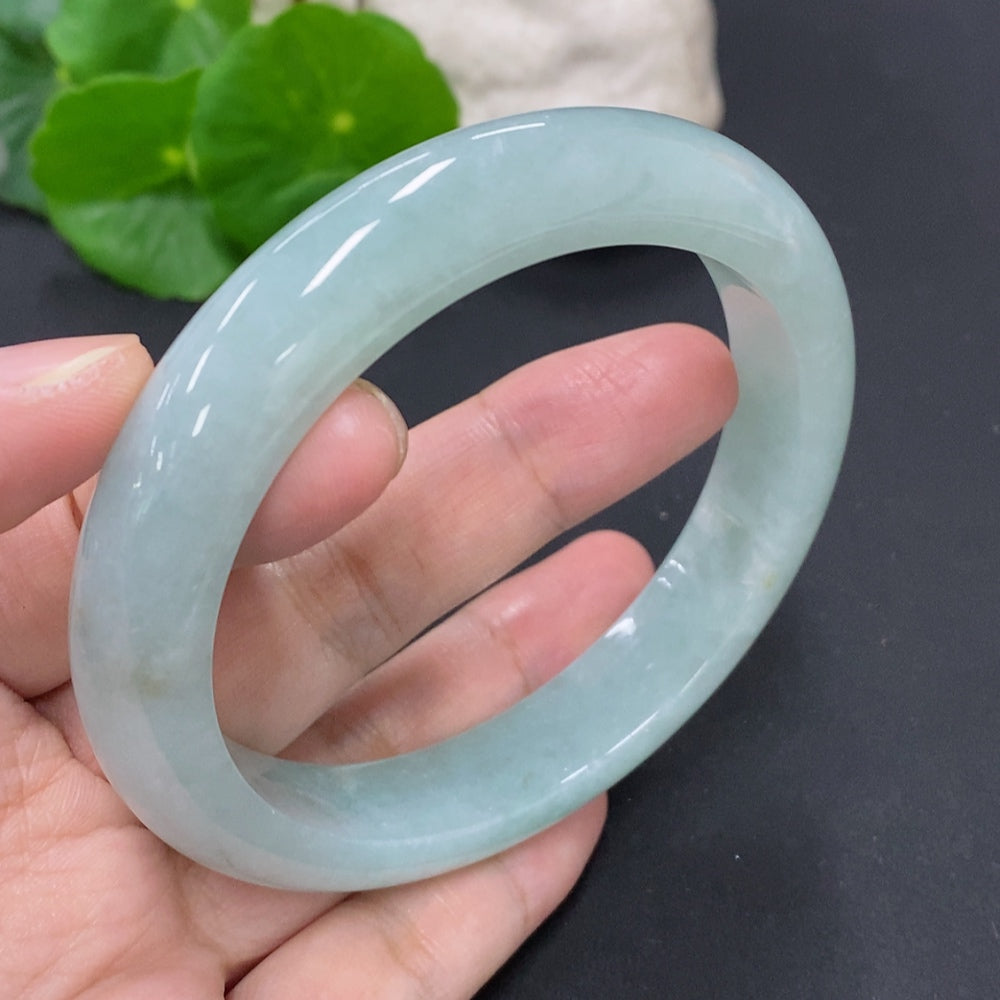 Jadeite Round Bangle Size 62 Total Weight Approx. 69.3g
