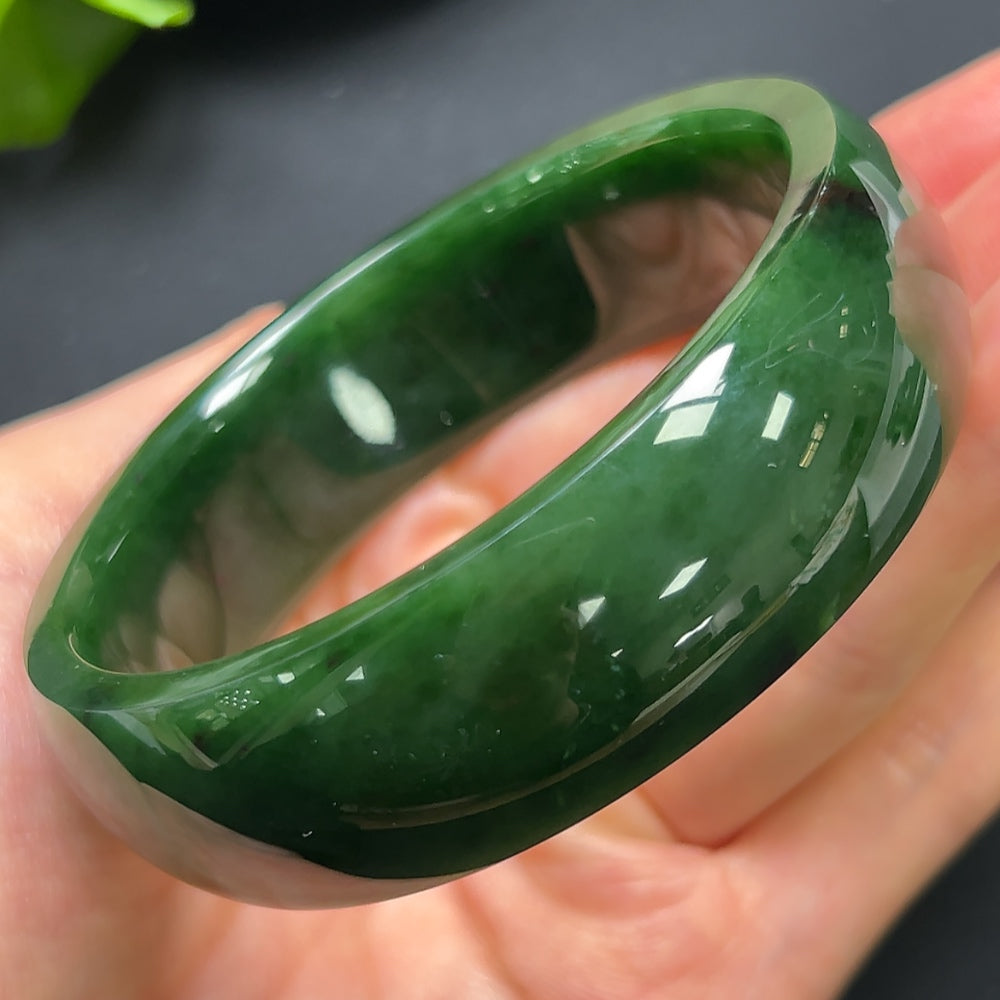 Hetian Jade Round Bracelet