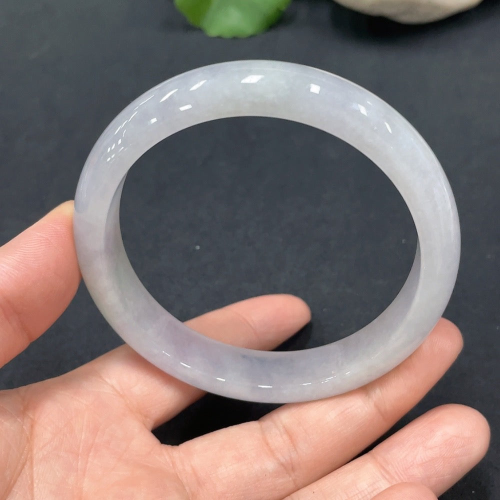 Jadeite Round Bangle Size 59 Total Weight 51.741g