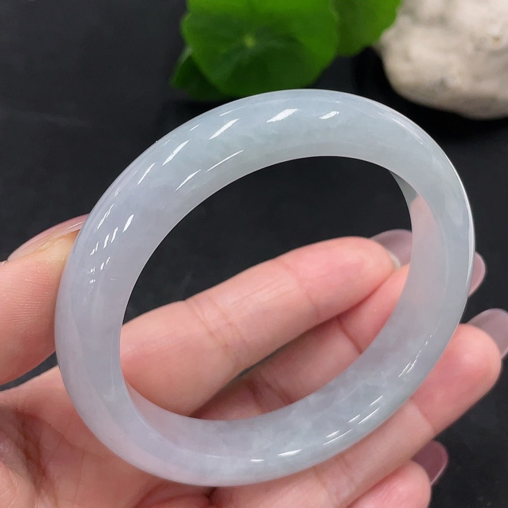 Jadeite Regular Round Bracelet Size 55.2 Total Weight Approx. 56.6g