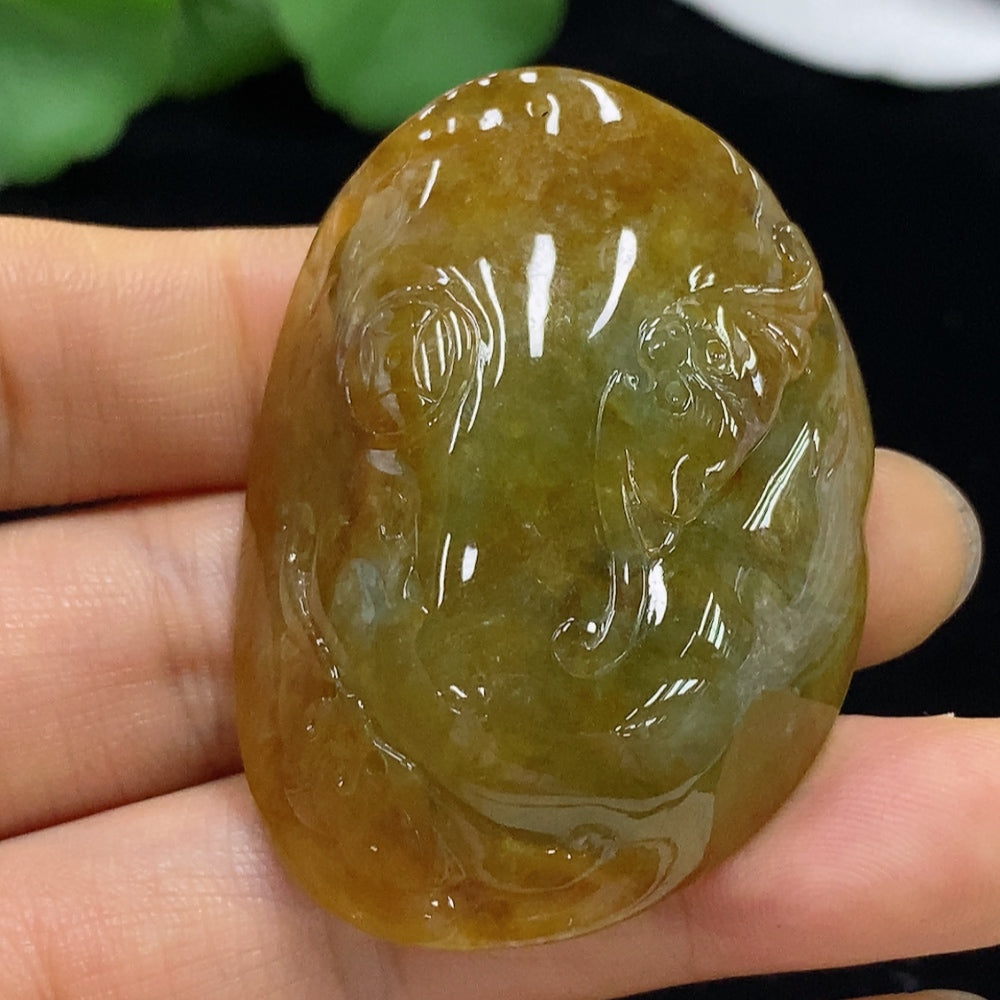 Jadeite Pendant Total Weight Approx.40.57g