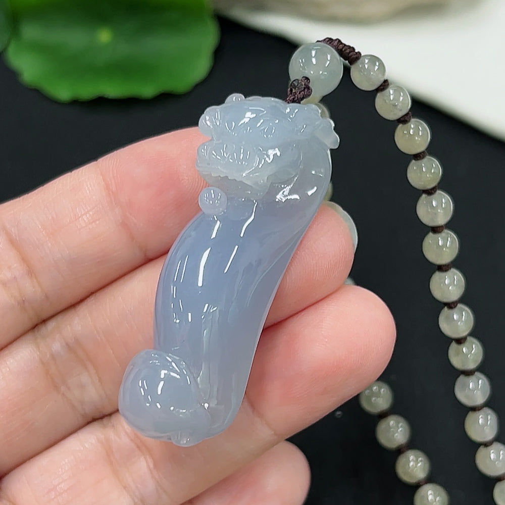 Jadeite Pendant with Chain