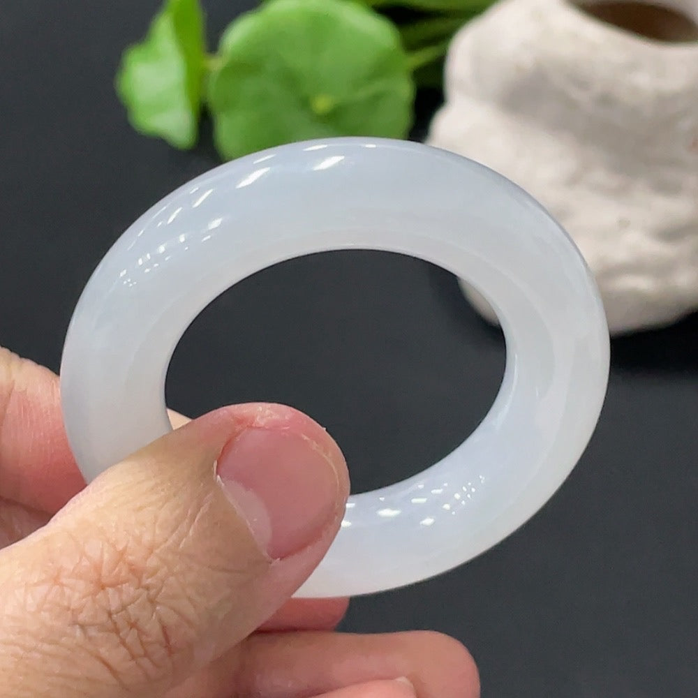 Jadeite Safety Ring Pendant Total Weight Approx. 32.76g