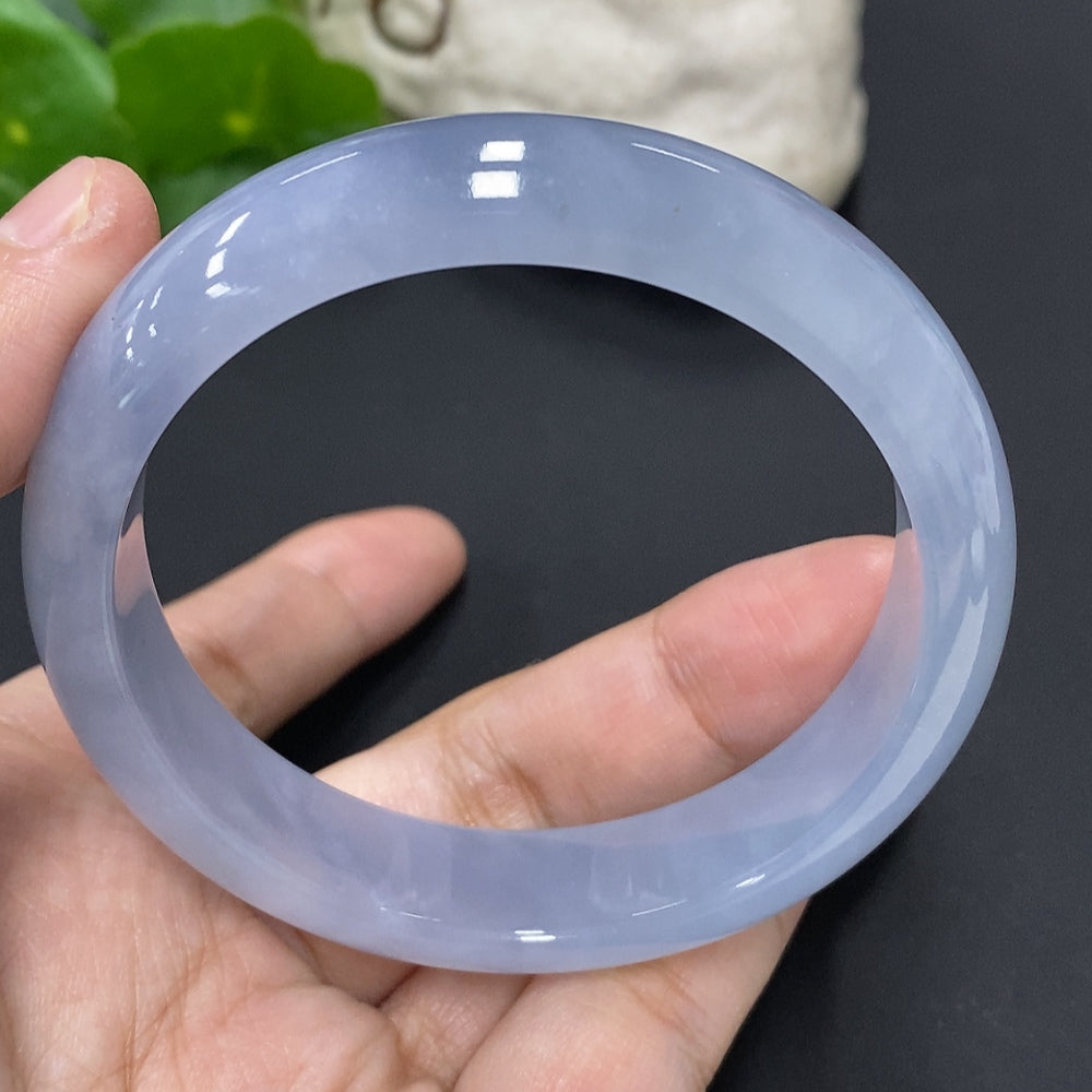 Jadeite Round Bangle Size 57.3 Total Weight Approx. 56.3g