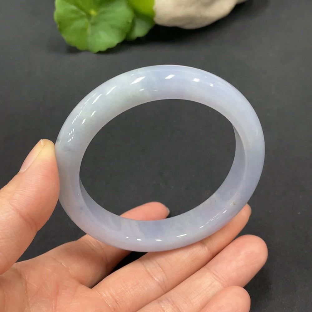 Jadeite Round Bangle, Size 56, Total Weight 59.923g