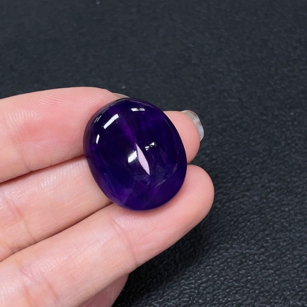 Sugilite Jewelry Purple Only Containing Other Mineral Components Visible Organic Matter