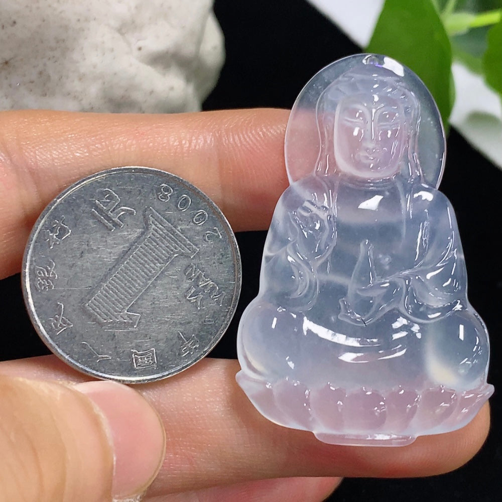 Jadeite Pendant Guanyin