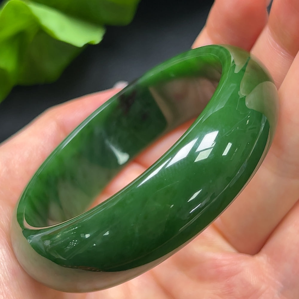 Hetian Jade Round Bracelet