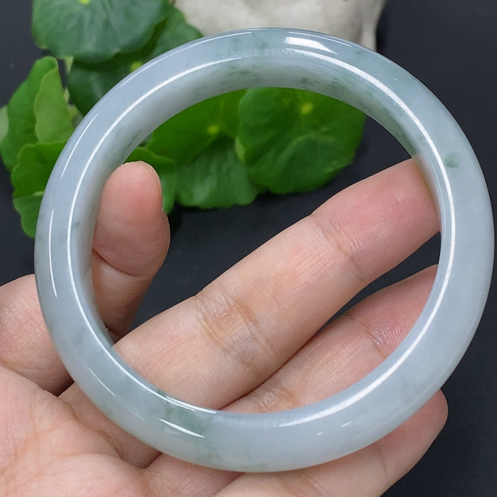 Jadeite Round Bracelet Size 56.9 Total Weight Approx. 49.1g