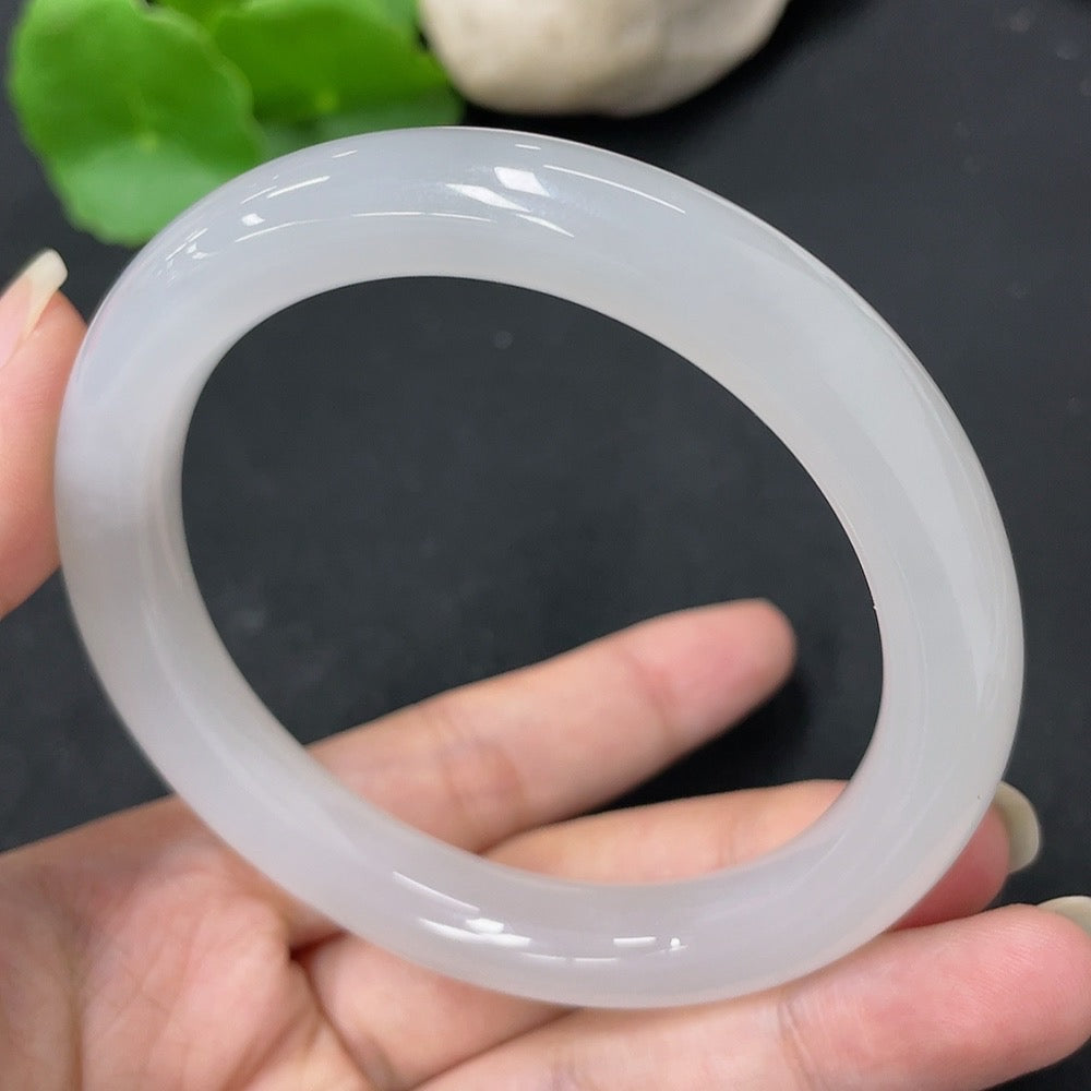 Hetian Jade Round Bracelet